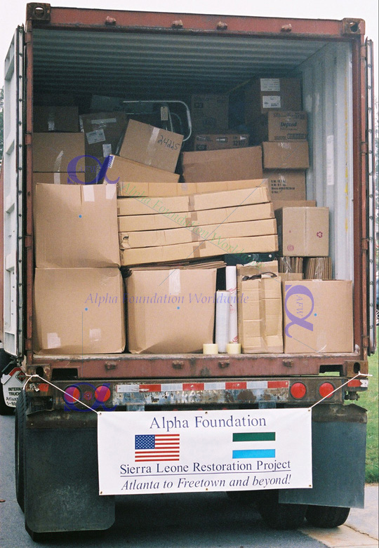 Container shipment picture